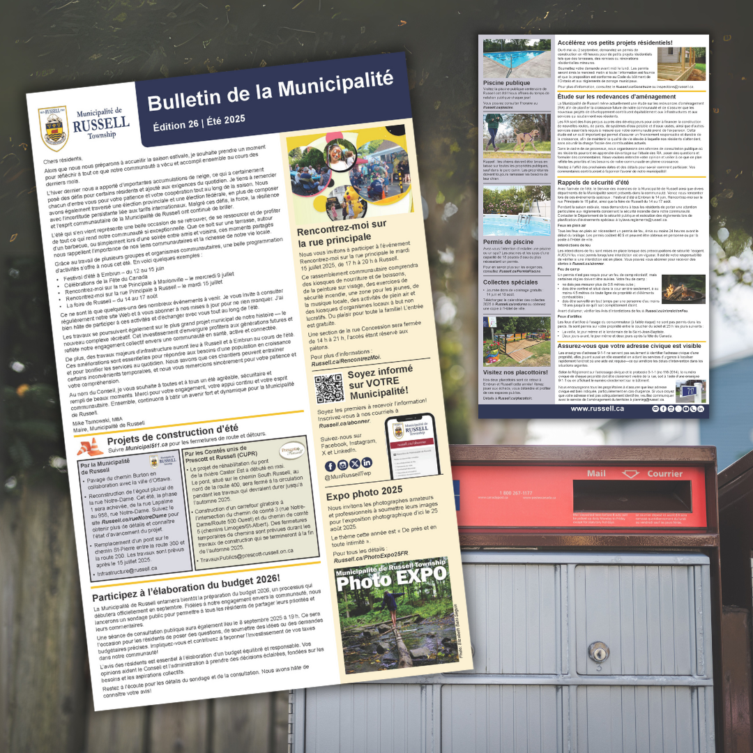 Bulletin d'été
