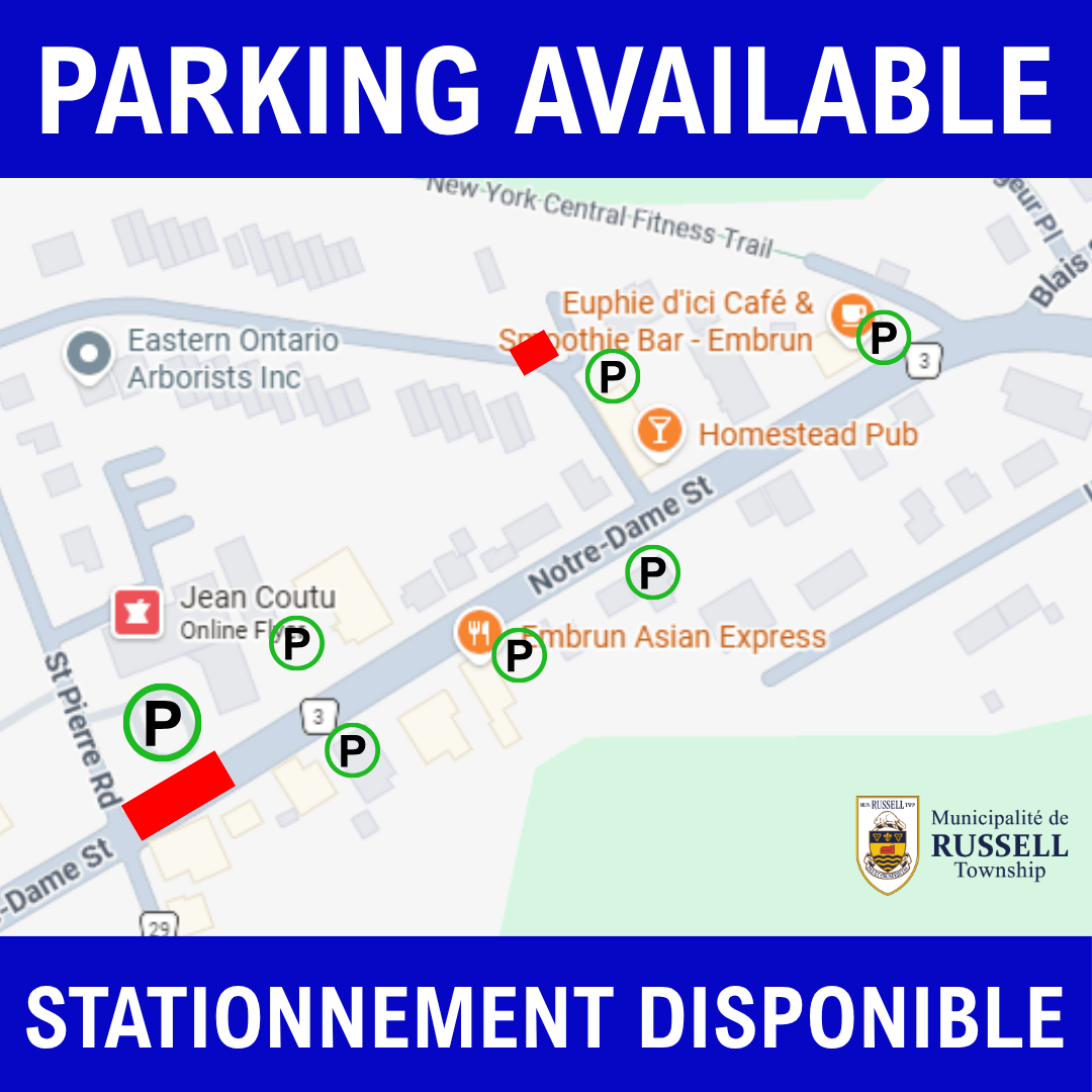 Carte des stationnements