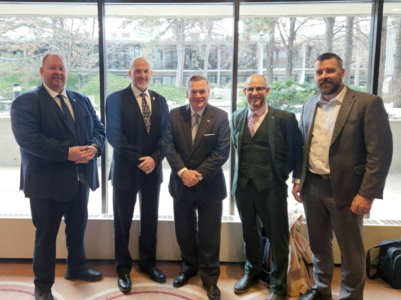 Groupe de gens à la conférence