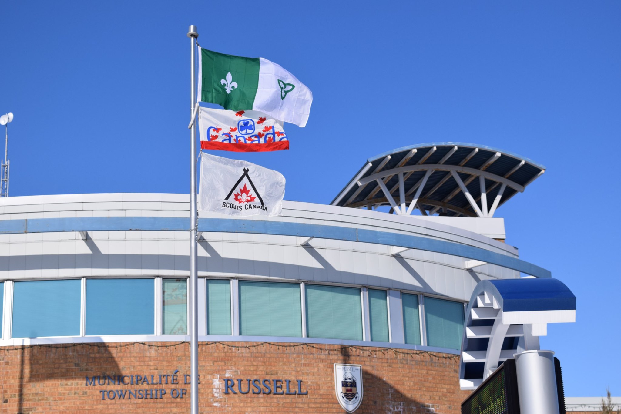 Drapeau des Scouts et des Guides 