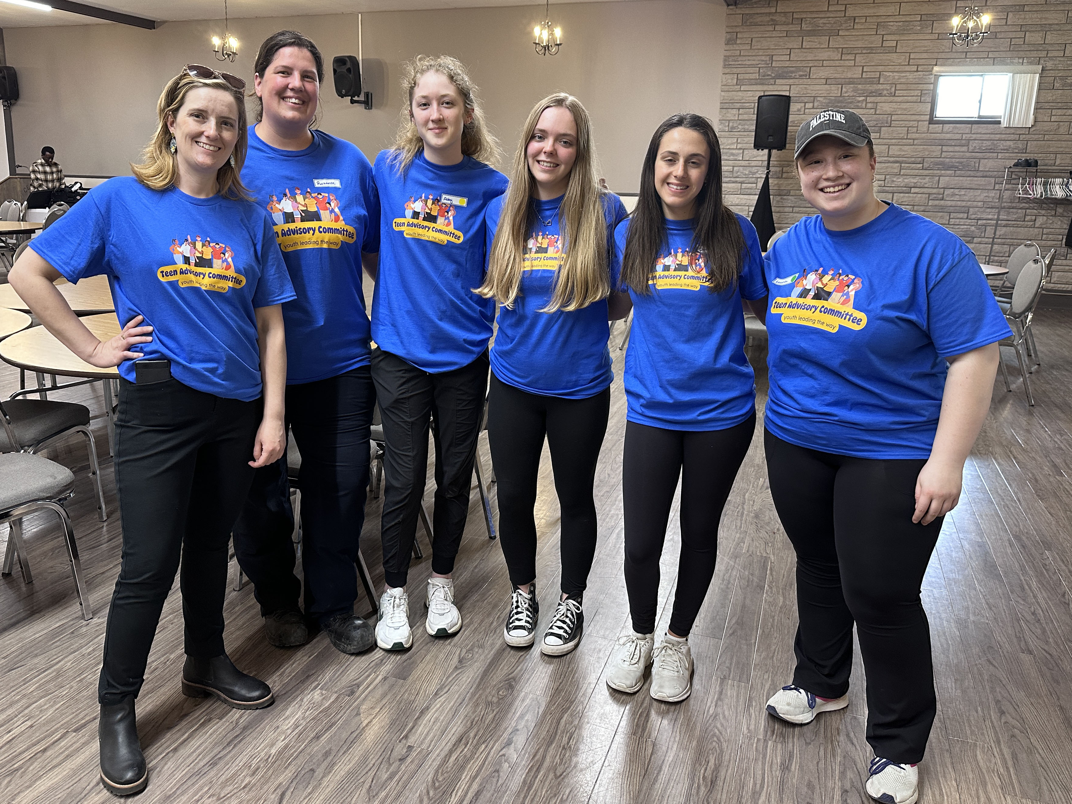 Members of the teen committee