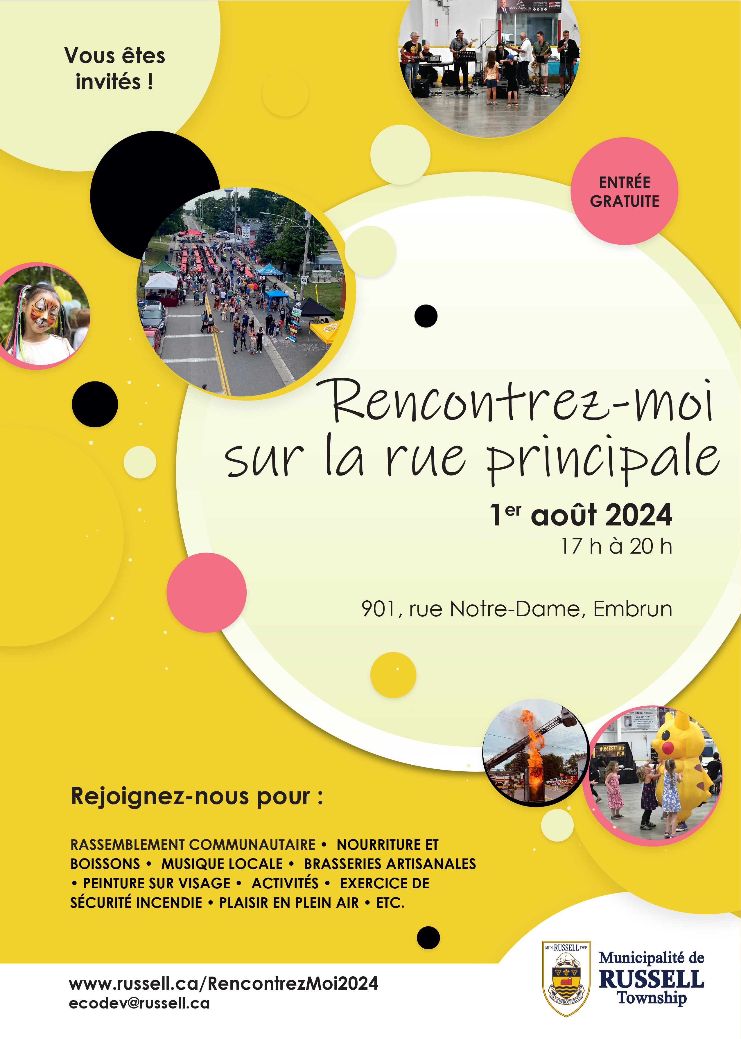 Affiche de rencontrez-moi