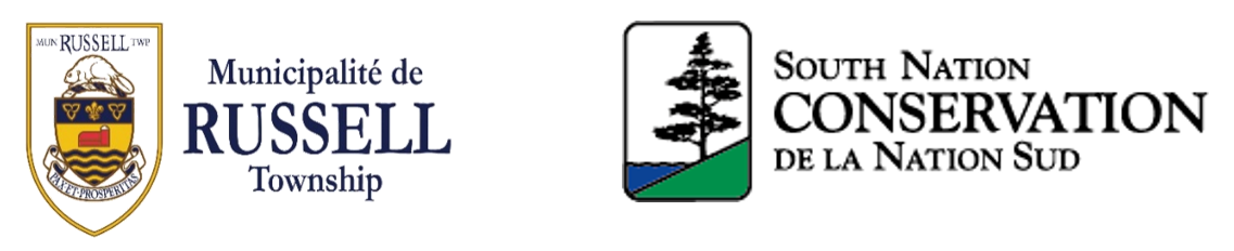 Russell and South Nation Conservation logos