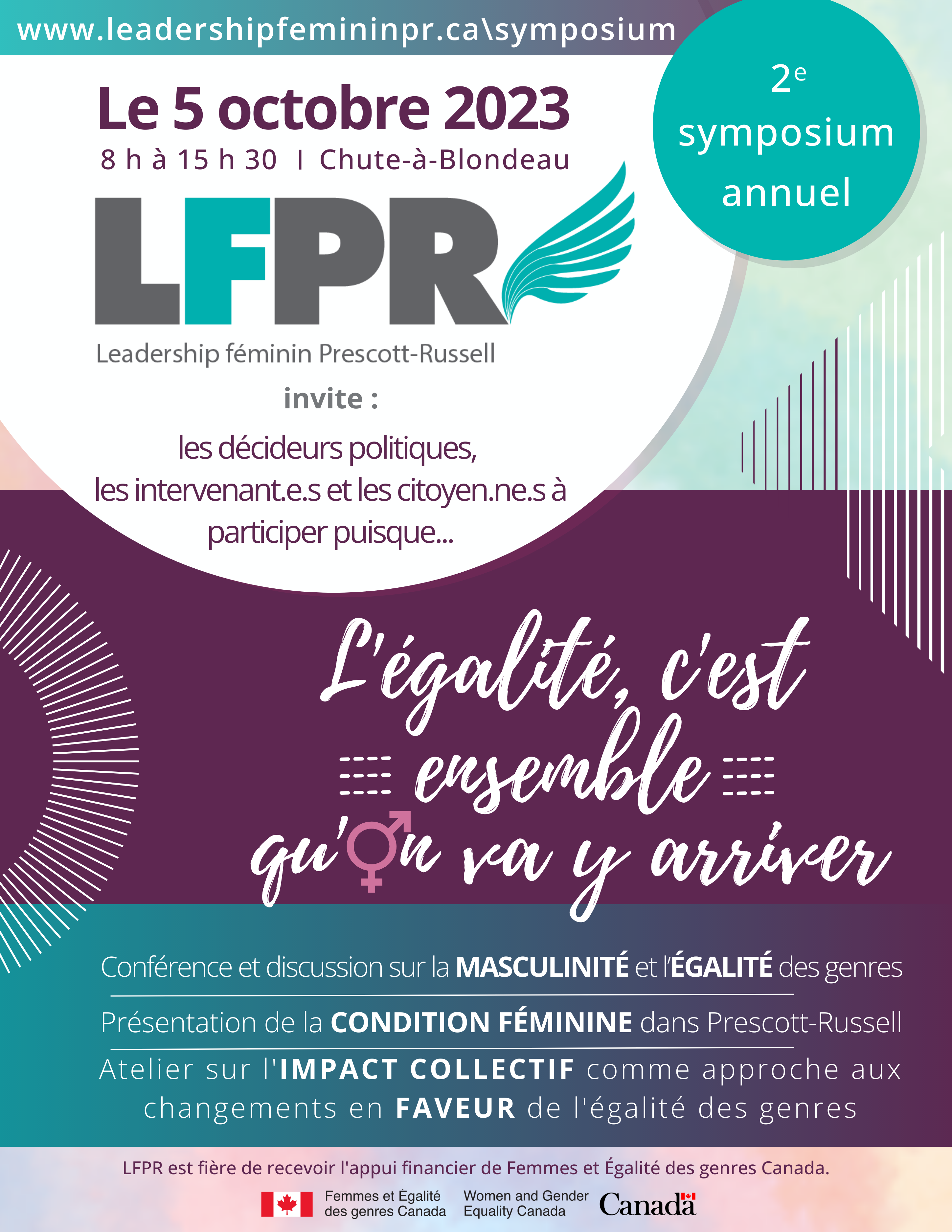 Invitation au symposium Invitation au symposium