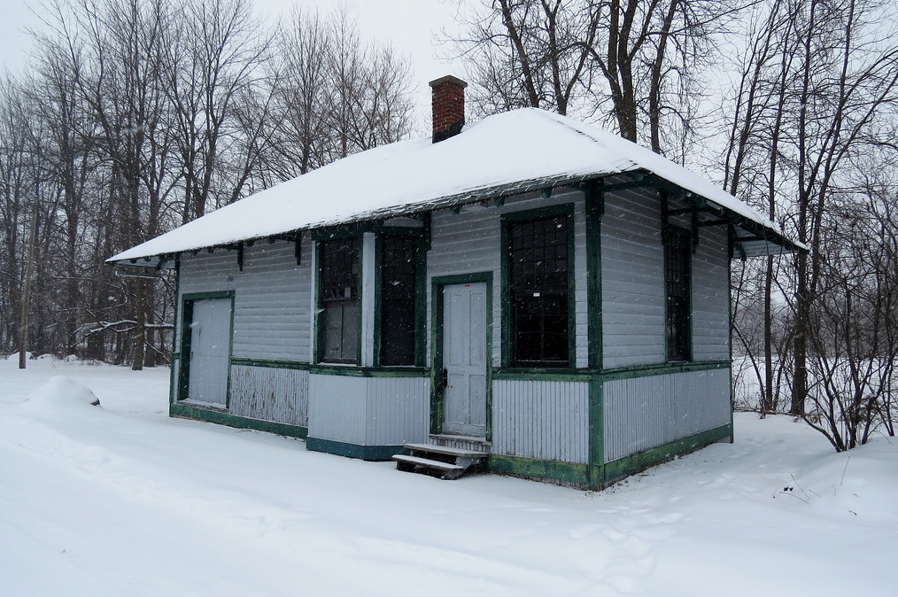 Berwick Station in Winter