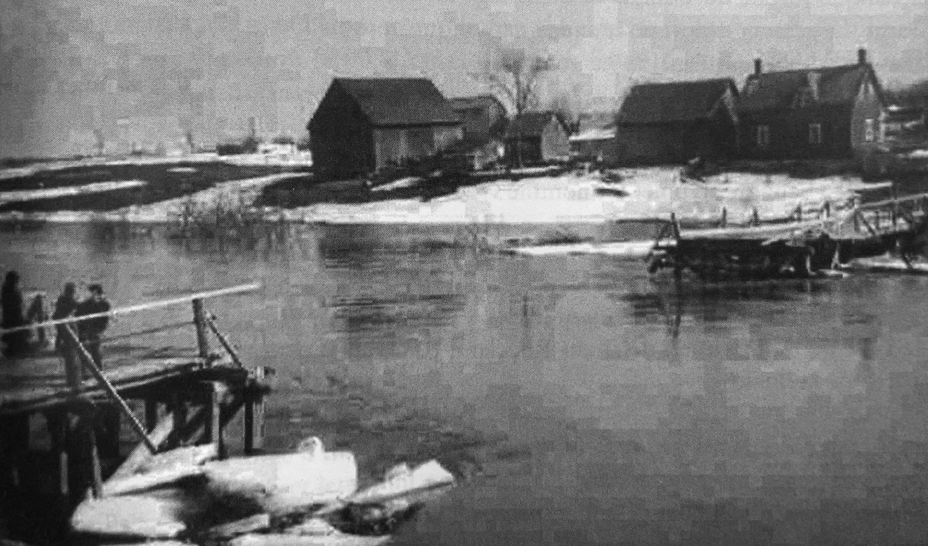 1947 Bridge Swept Away - Robert Brisson