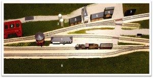 Plan du site du complexe industriel de la gare de Russell