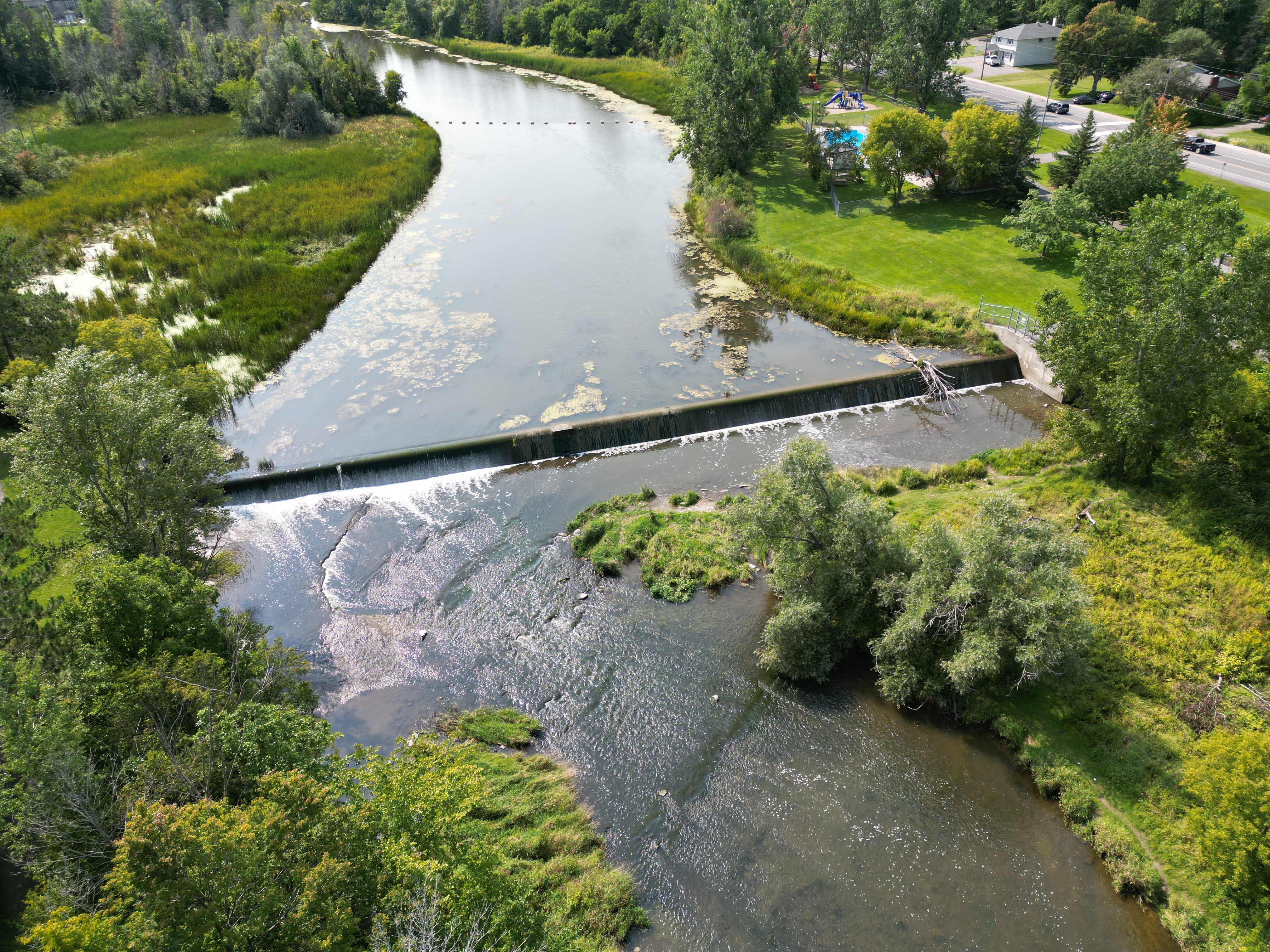 Aerial View 2023 - Russell TWP