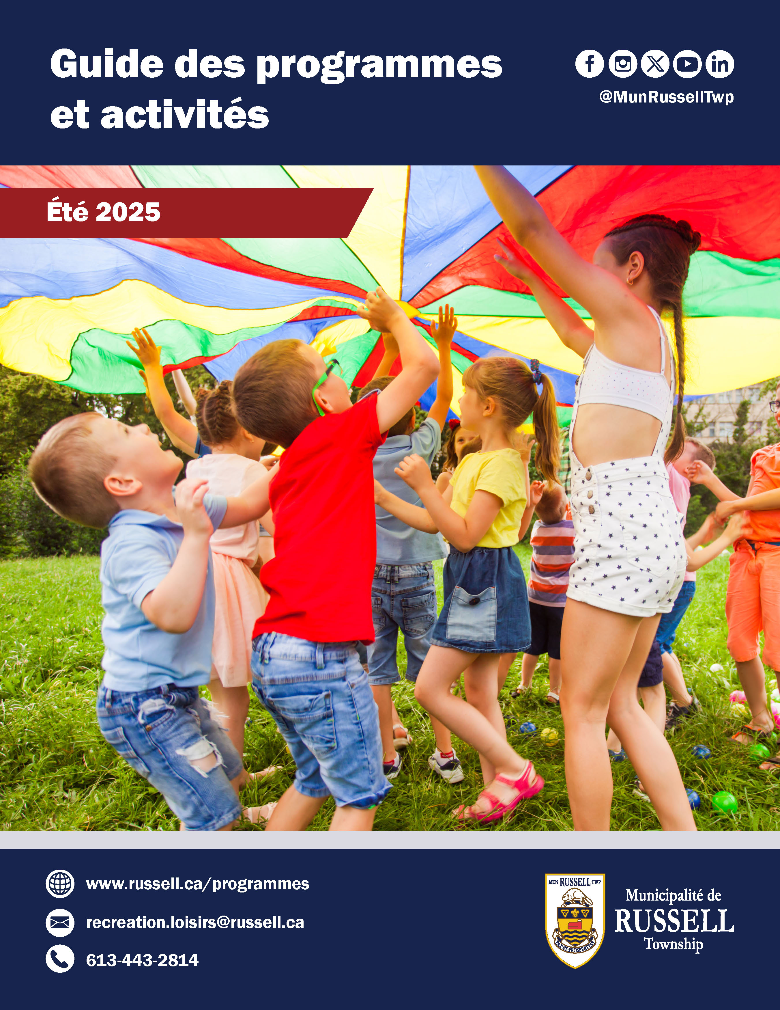 Couverture du guide d'été
