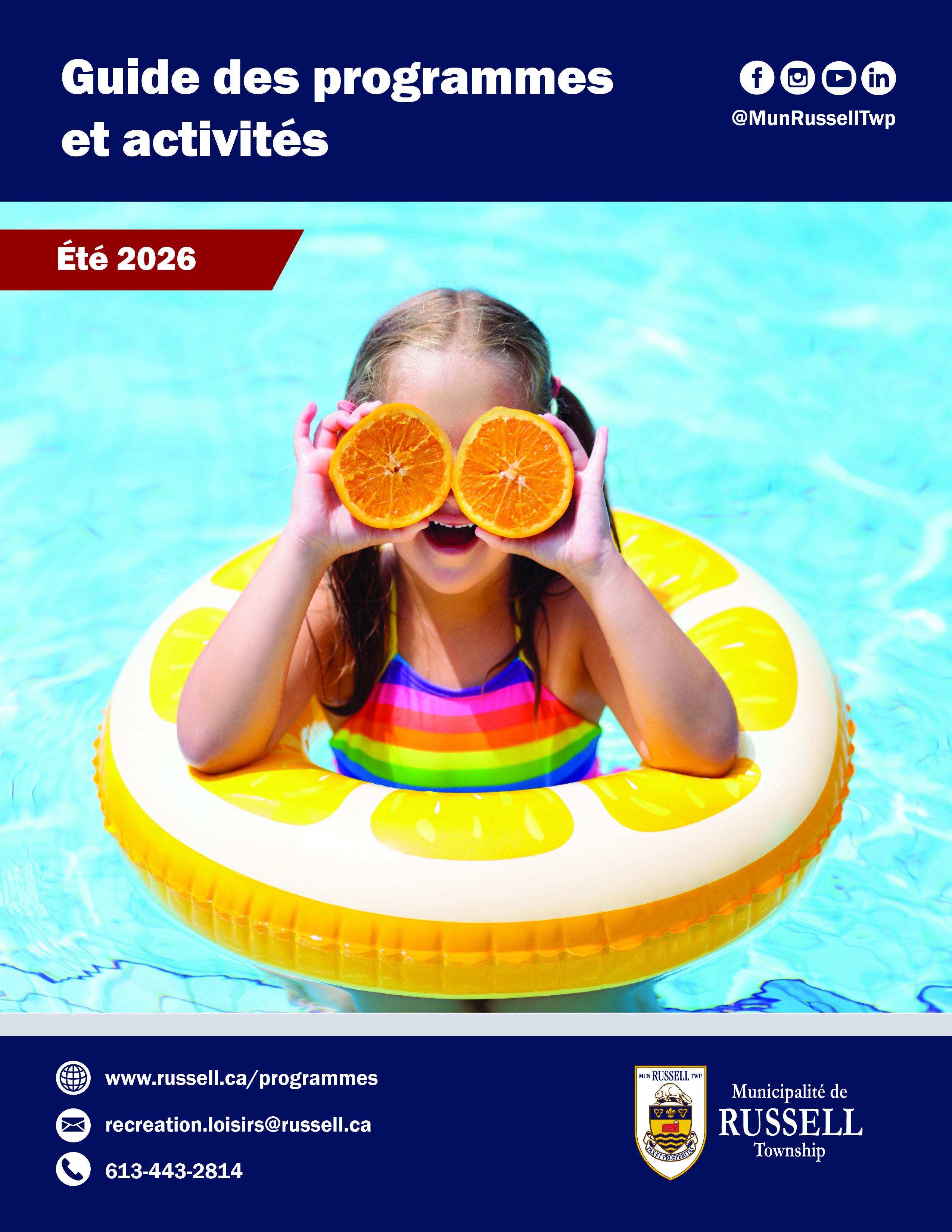 Couverture du guide d'été