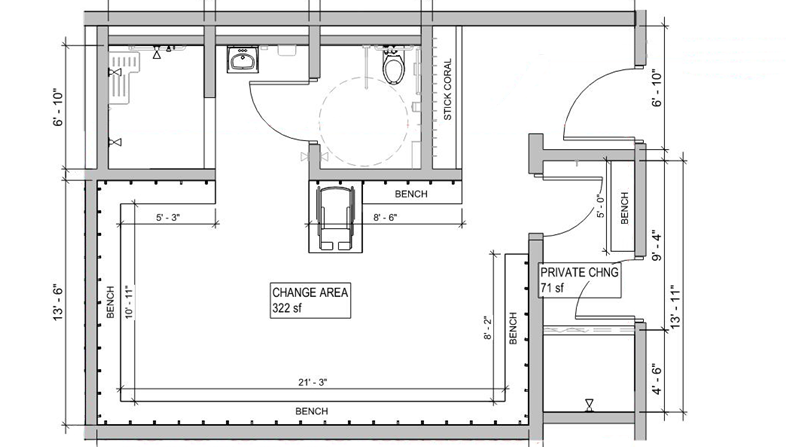 View Changeroom Information
