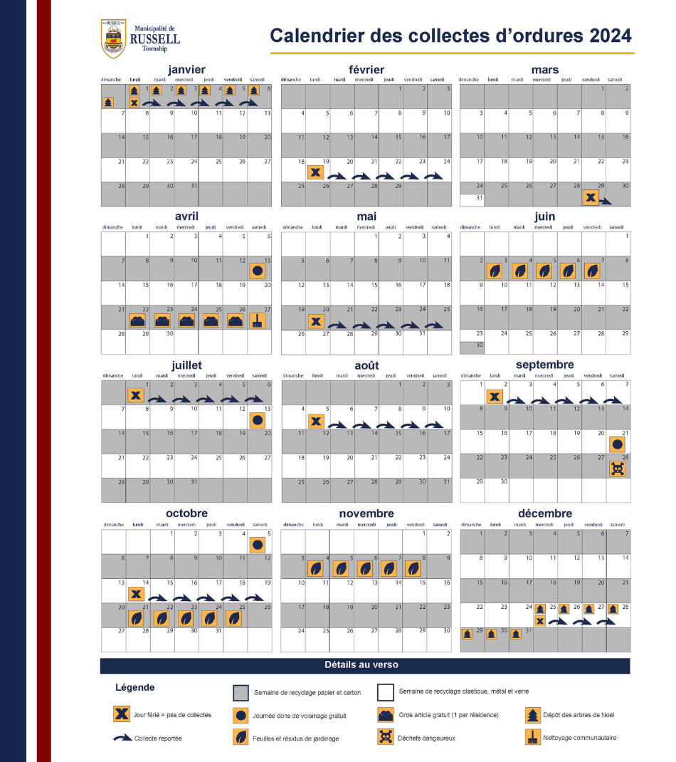 Image du calendrier