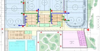 Recreation complex plan