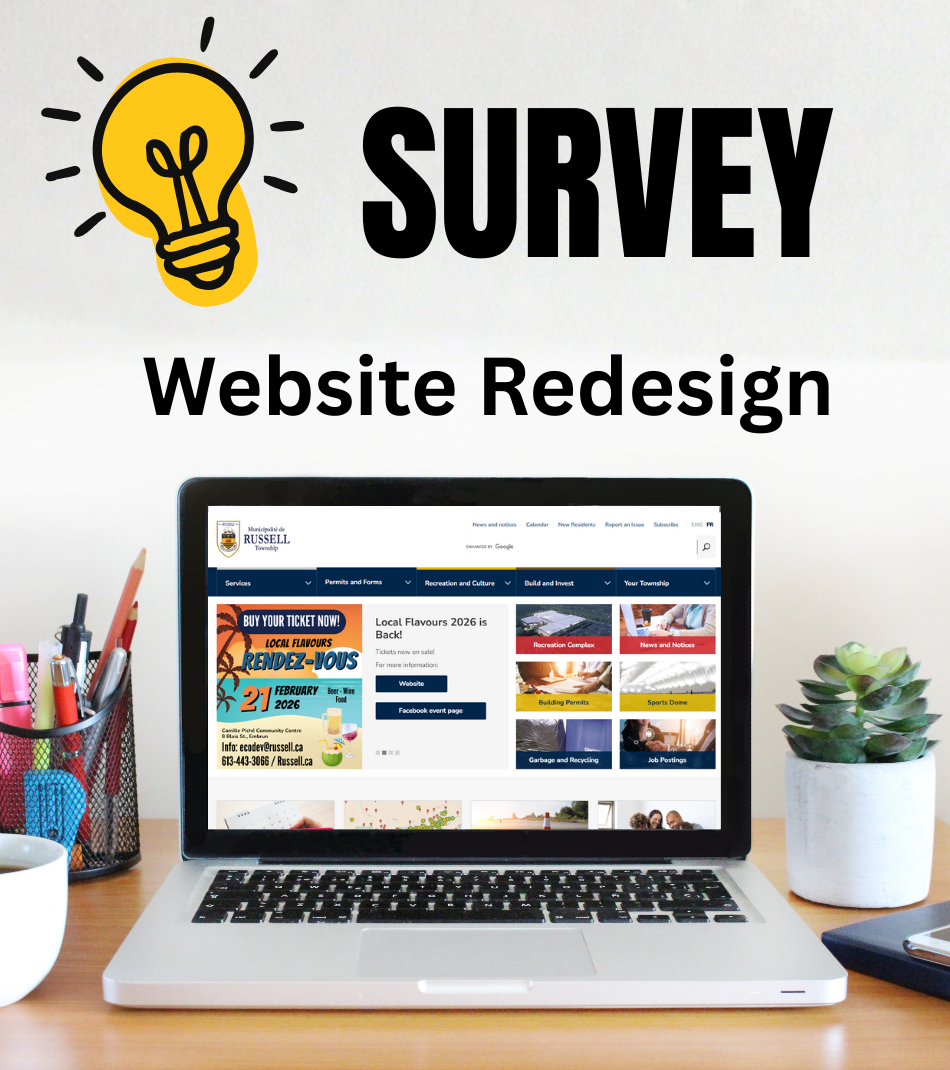 laptop showing website