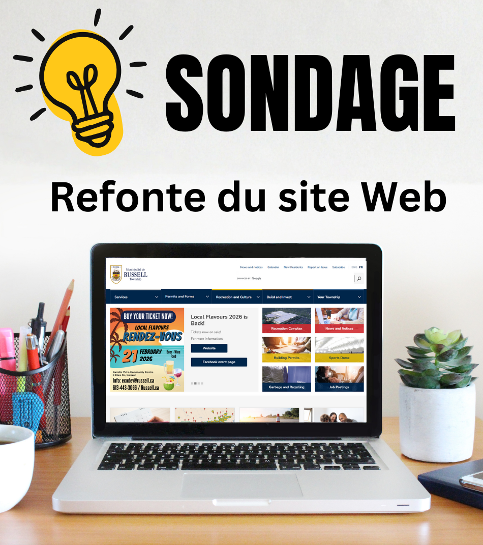 portable démontrant le site Web