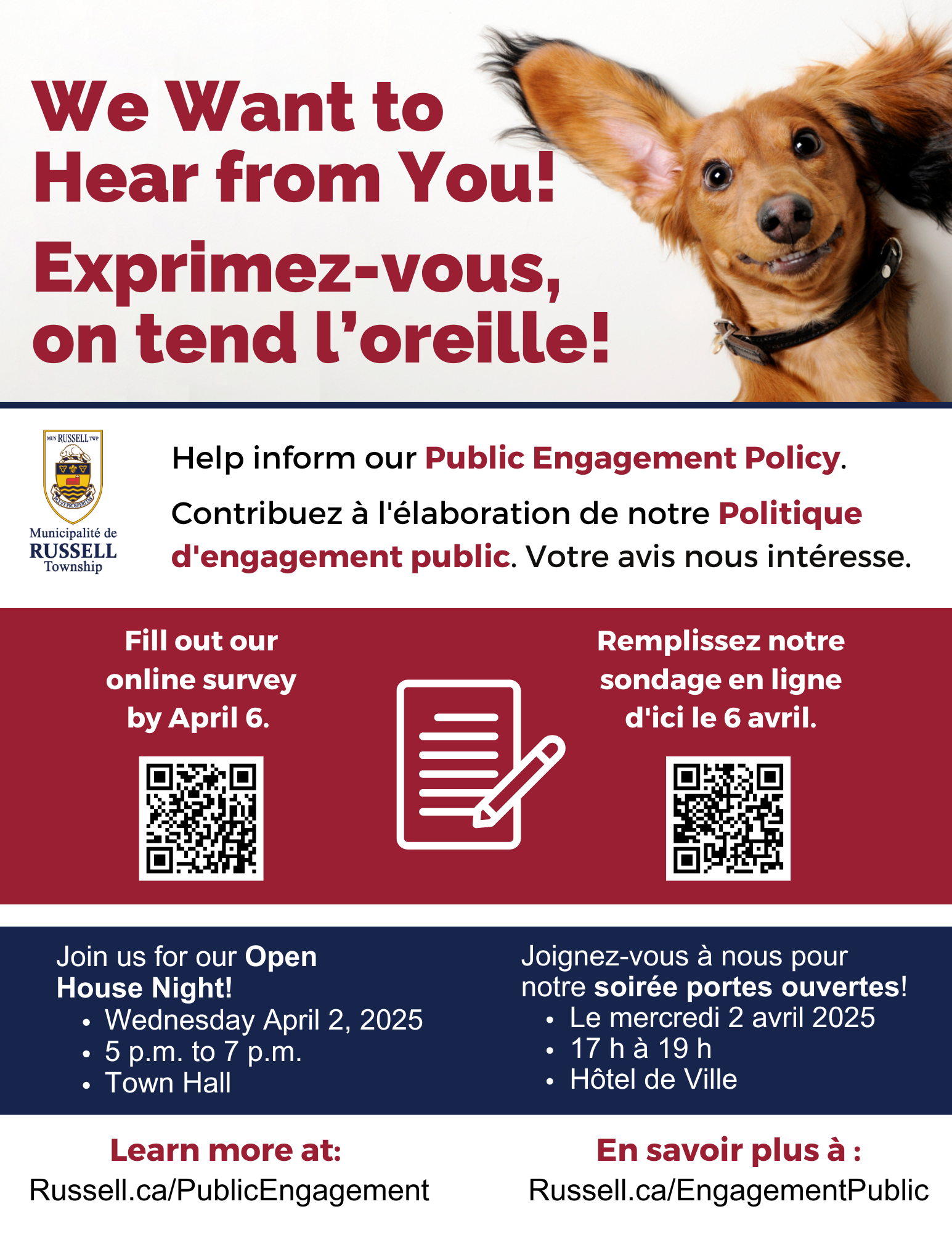 Public Survey Poster