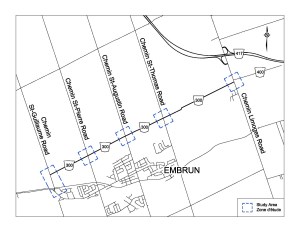 Map showing study area